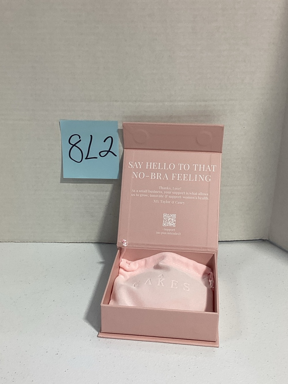 Cake Blush Pink Skincare Accessory Pouch